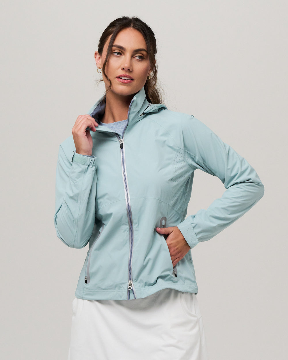 Olivia Waterproof Hooded Jacket