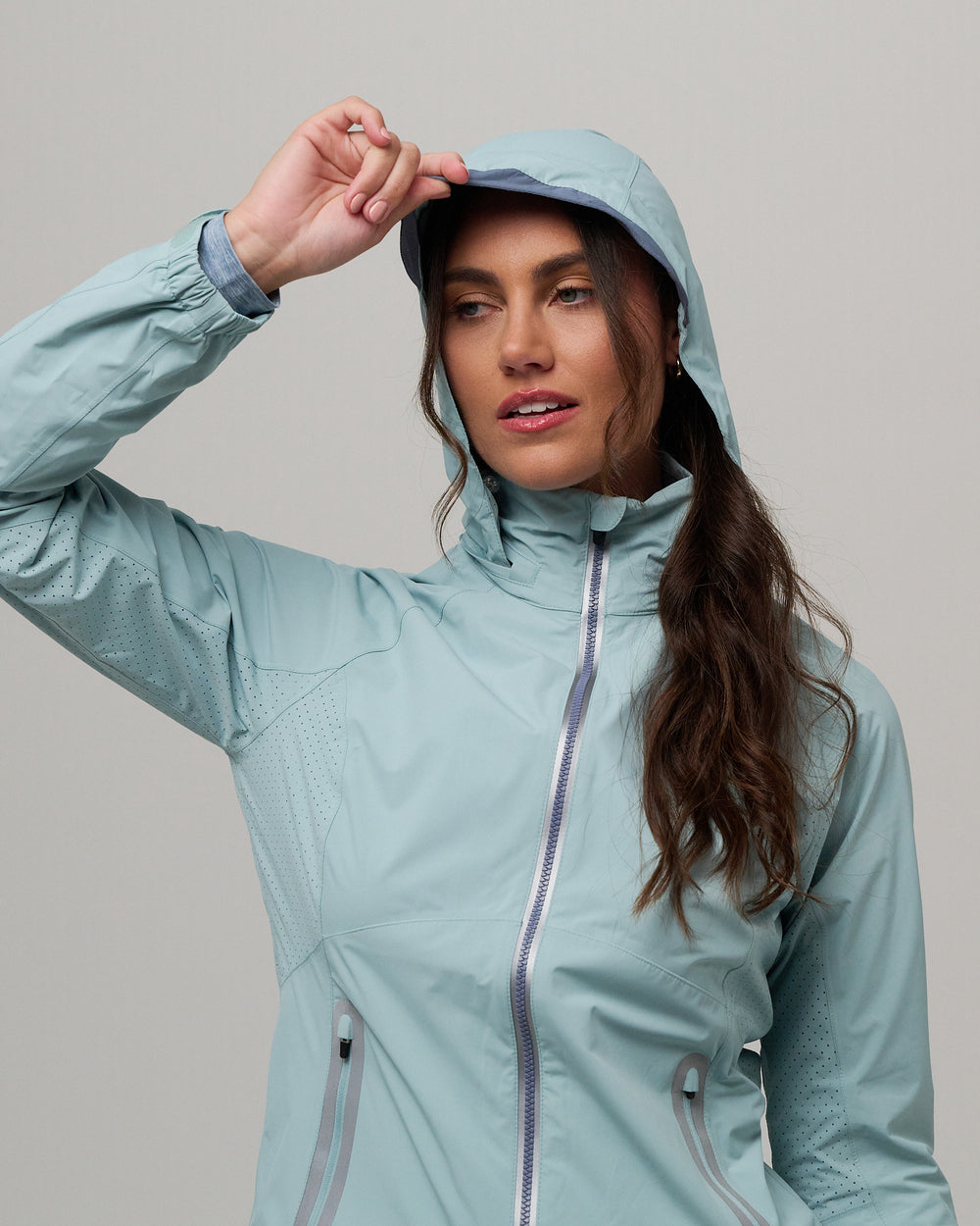 Olivia Waterproof Hooded Jacket