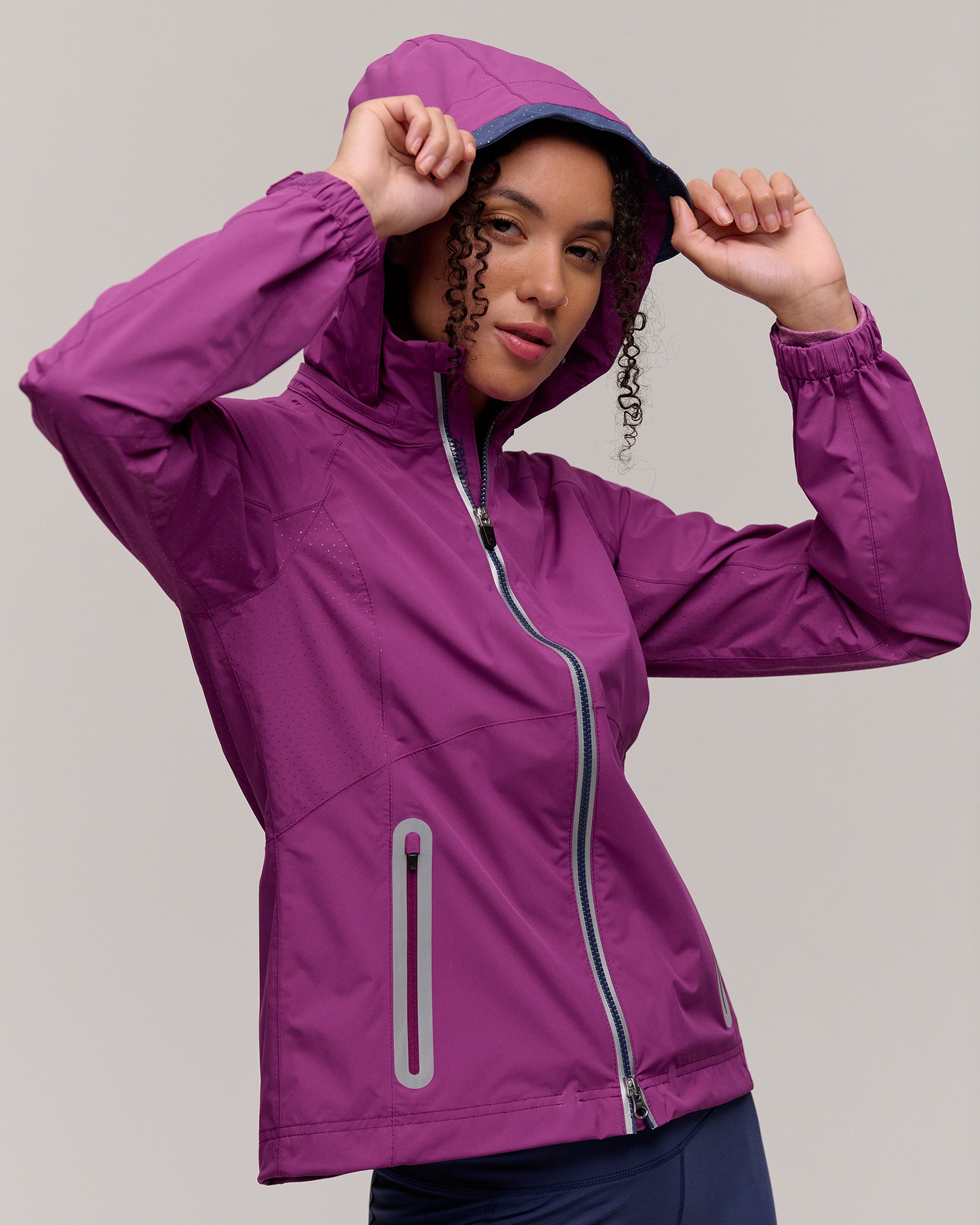 Olivia Waterproof Hooded Jacket