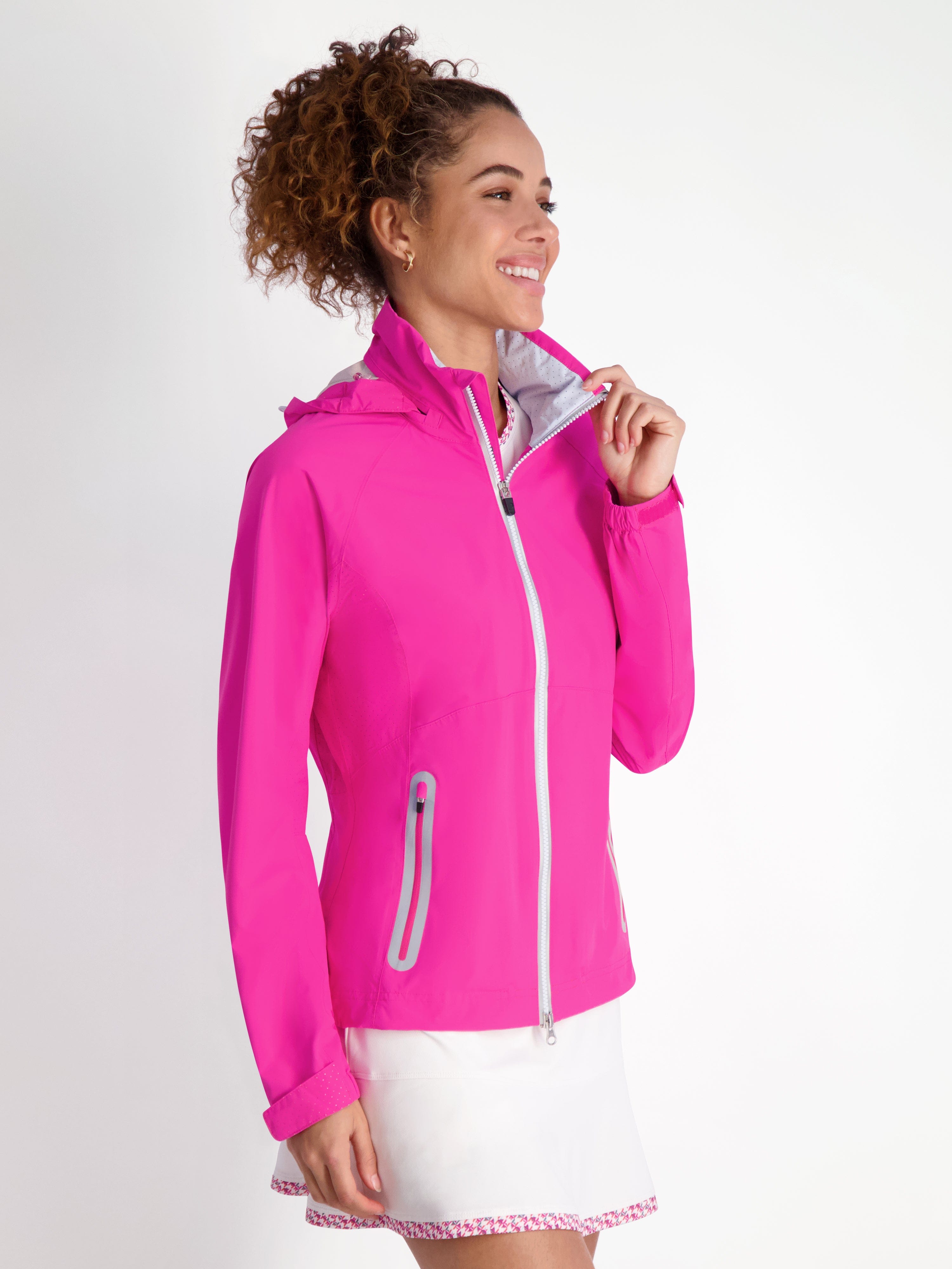 Olivia Waterproof Hooded Jacket