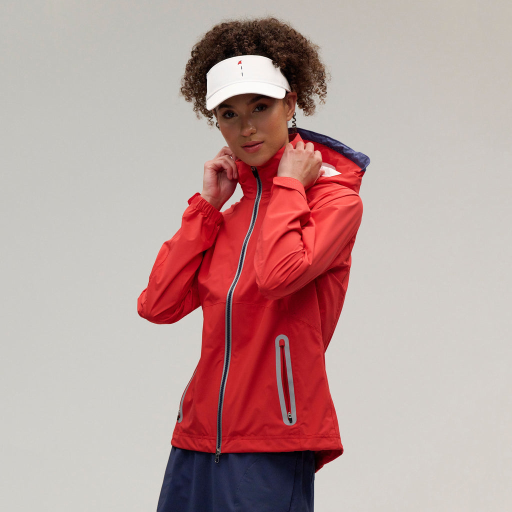 Olivia Waterproof Hooded Jacket