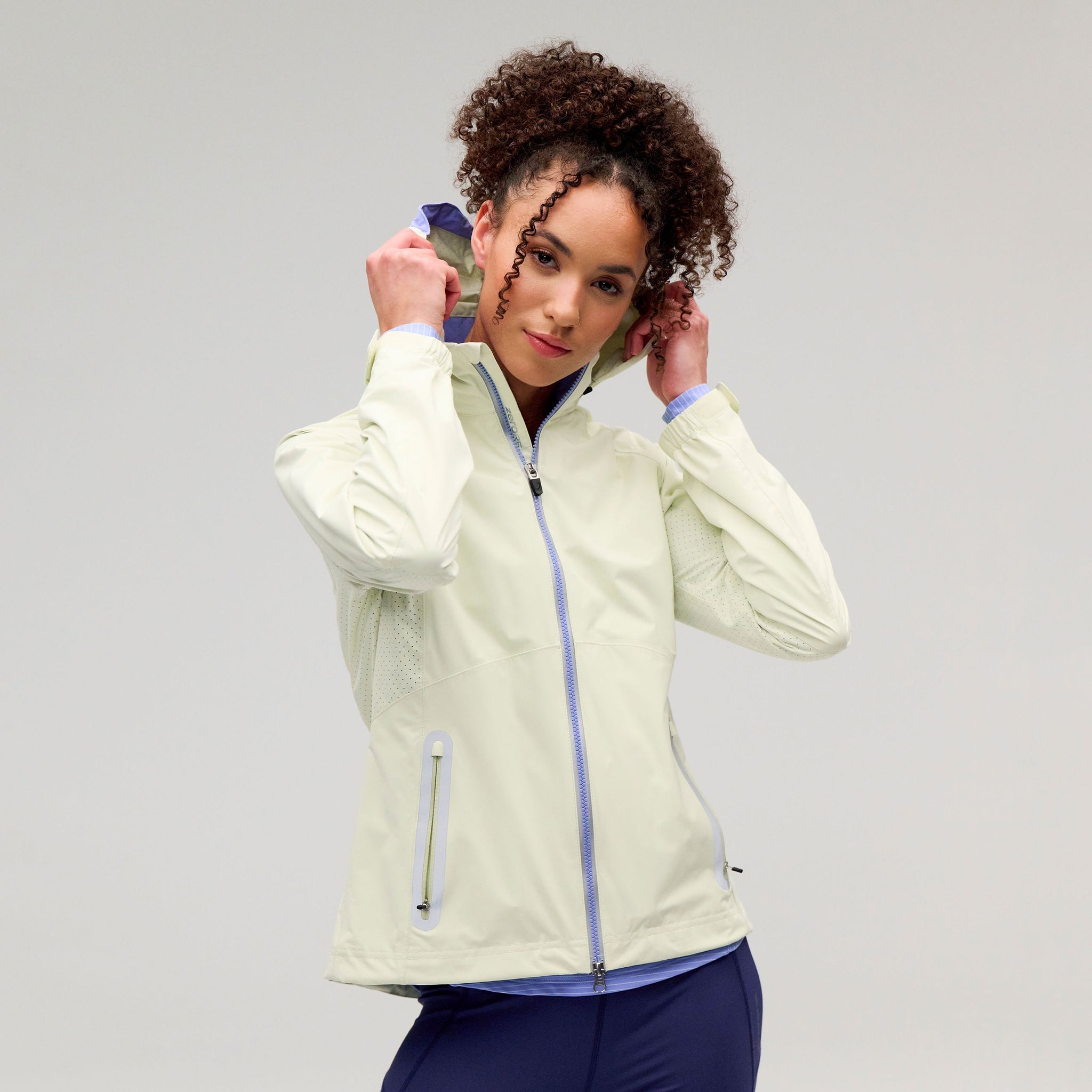 Olivia Waterproof Hooded Jacket