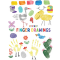 My first finger drawings: Cute animals finger painted, easy to draw for toddlers or small kids - Paperback