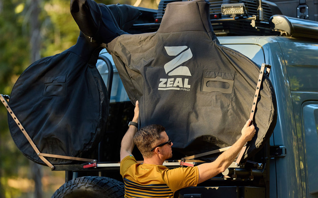 ZEAL® Pro Mountain & Fat Tire Bike Cover for Vehicle Rack Transport