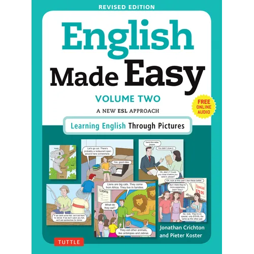 English Made Easy, Volume Two: A New ESL Approach: Learning English Through Pictures - Paperback