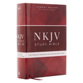 NKJV Study Bible, Hardcover, Red Letter Edition, Comfort Print: The Complete Resource for Studying God's Word - Hardcover