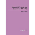 Hugo Wolf's Lieder and Extensions of Tonality - Paperback