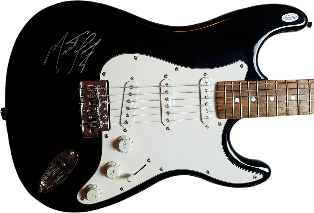 Meat Loaf Signed Autographed Guitar ACOA