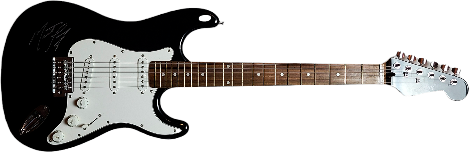 Meat Loaf Signed Autographed Guitar ACOA