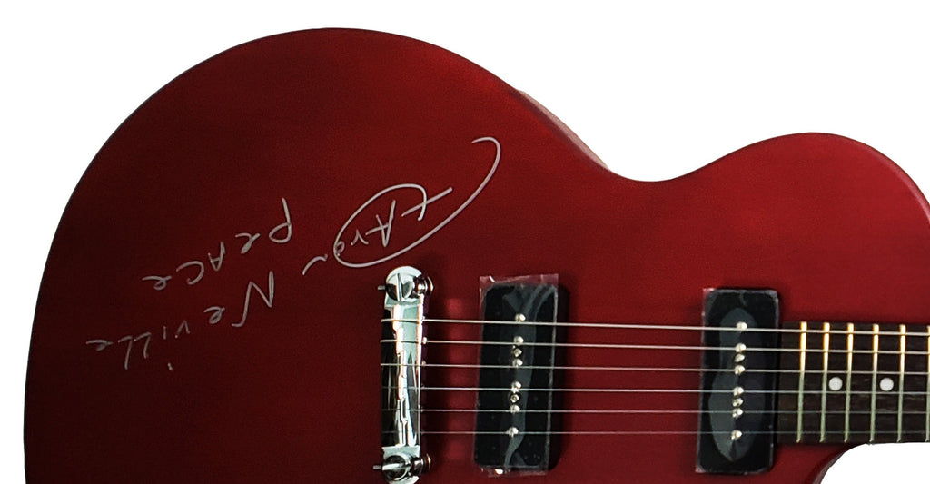 Neville Brothers Aaron Signed Autographed Guitar ACOA