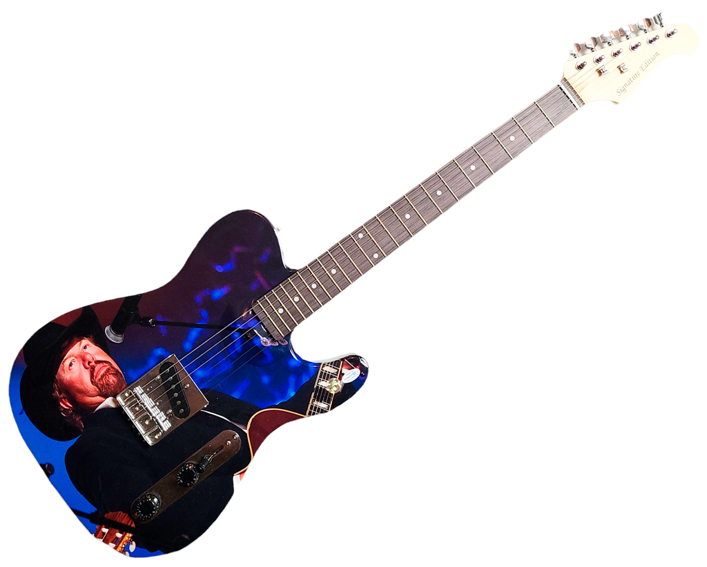 Toby Keith Signed Autographed Custom Photo Graphics Guitar ACOA ACOA
