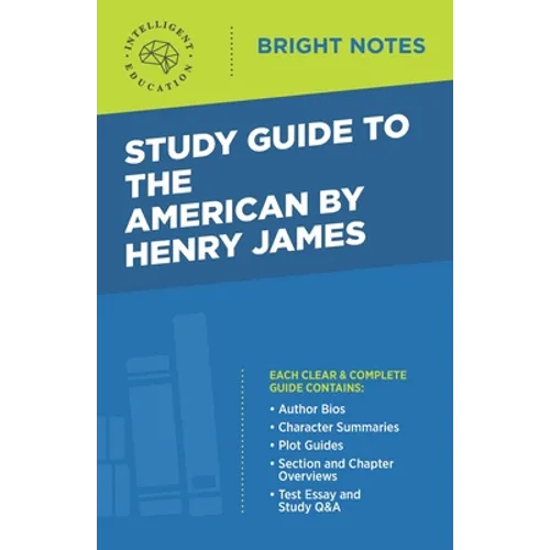 Study Guide to The American by Henry James - Paperback