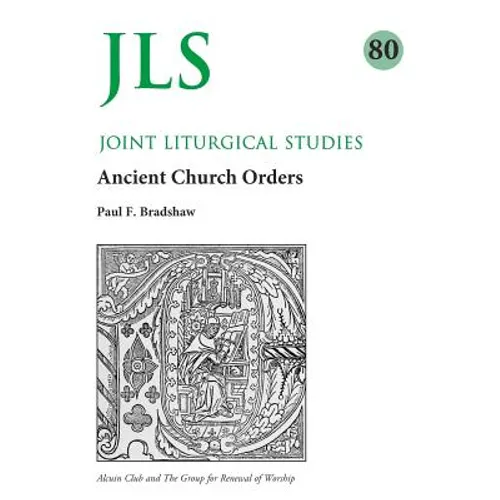 Jls 80: Early Church Orders Revisited - Paperback