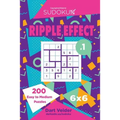 Sudoku Ripple Effect - 200 Easy to Medium Puzzles 6x6 (Volume 1) - Paperback
