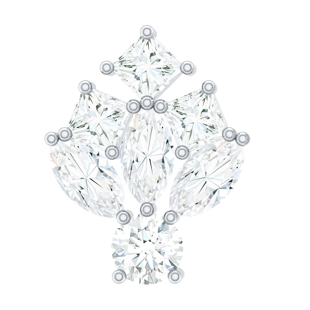 Real Diamond Designer Earring for Cartilage Piercing