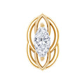 Minimal Marquise Cut Moissanite Cartilage Earring