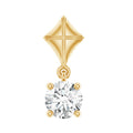 Diamond Dangling Earring for Helix Piercing