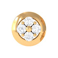 Moissanite Cluster Earring for Second Hole Piercing