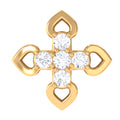 Real Diamond Floral Earring for Cartilage Piercing