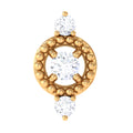 Unique Diamond Gothic Conch Earring for Women