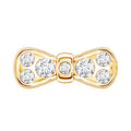 Moissanite Cute Bow Cartilage Earring with Certificate