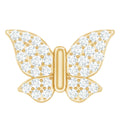 Exquisite Moissanite Butterfly Cartilage Earring
