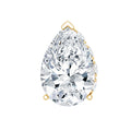 Pear Shaped Moissanite Solitaire Cartilage Earring