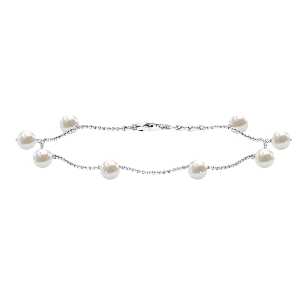 Freshwater Cultured Pearl Chain Bracelet for Women