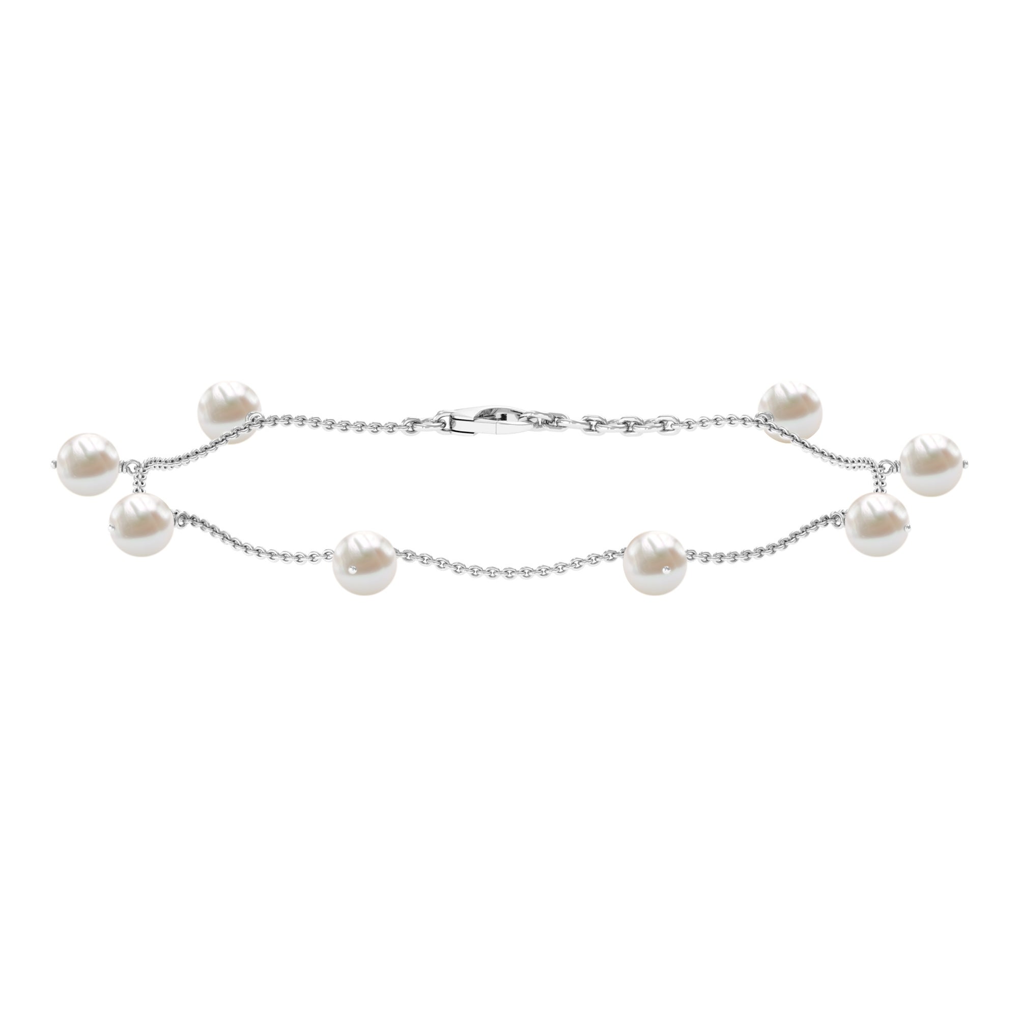 Freshwater Cultured Pearl Chain Bracelet for Women