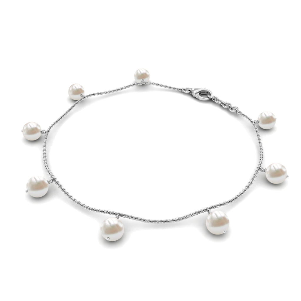 Freshwater Cultured Pearl Chain Bracelet for Women