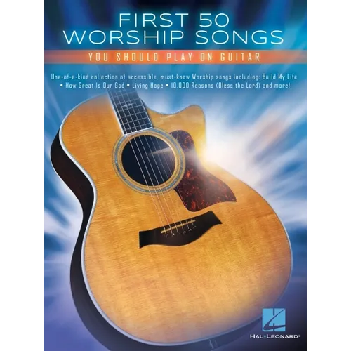 First 50 Worship Songs You Should Play on Guitar - Paperback