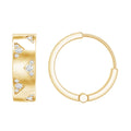 Certified Diamond Hoops For Women