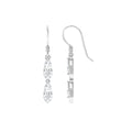 Certified Moissanite Dangle Earrings for Women