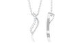 Minimal Moissanite Promise Necklace for Women