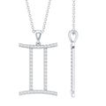 Gemini Necklace with Certified Lab Grown Diamond