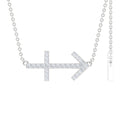 Lab Grown Diamond Sagittarius Zodiac Necklace