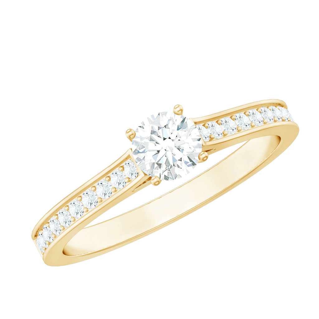 Certified Natural Diamond Promise Ring