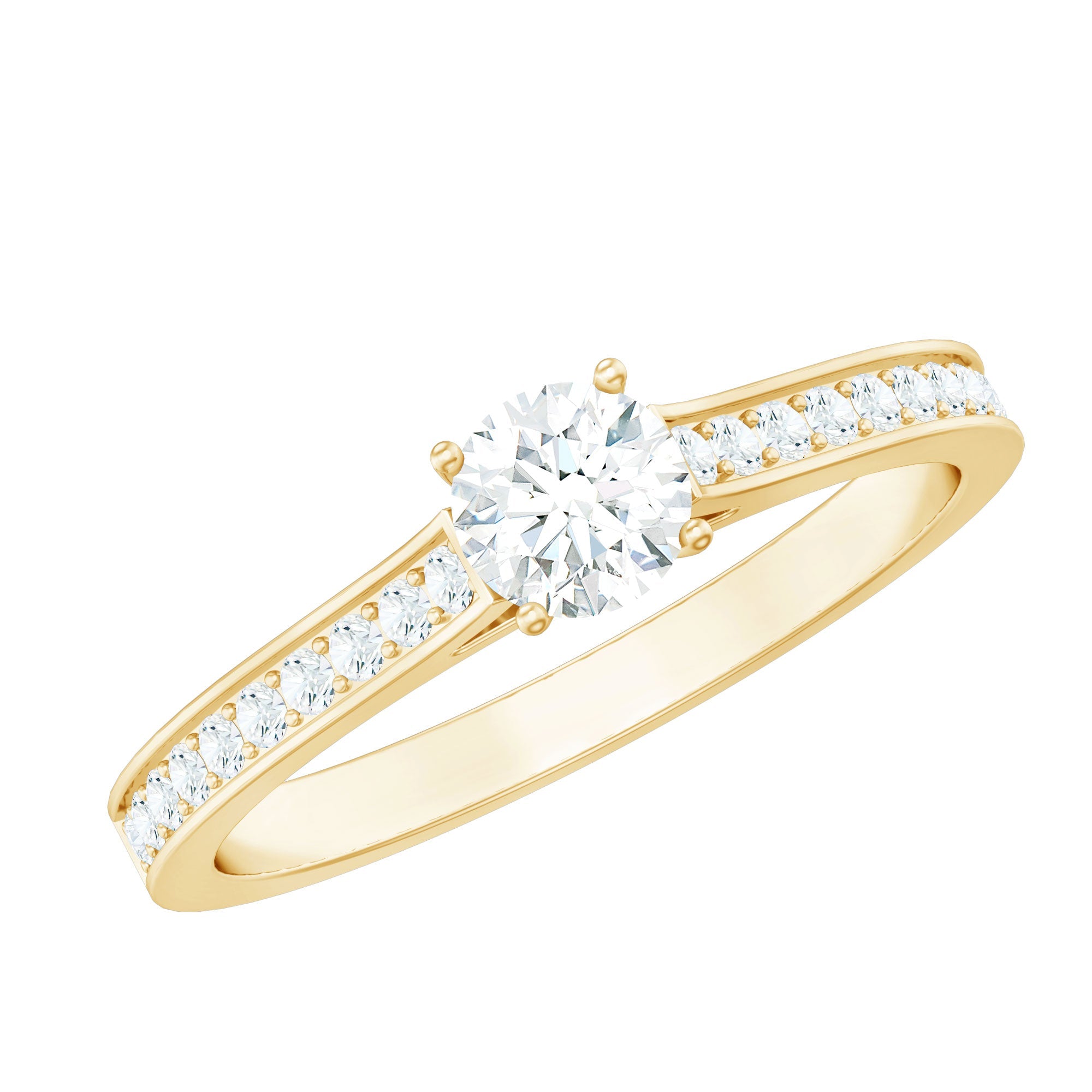 Certified Natural Diamond Promise Ring
