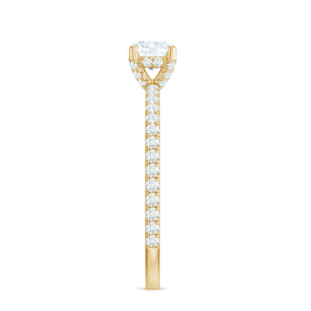 Minimalist Diamond Classic Engagement Ring