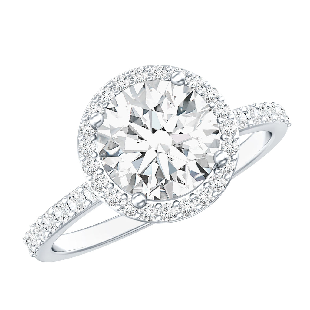 3 Carat IGI Certified Lab Grown Diamond Engagement Ring
