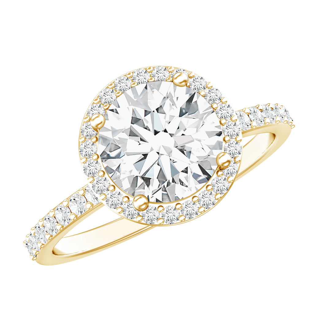 3 Carat IGI Certified Lab Grown Diamond Engagement Ring