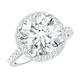 4 Carat Lab Grown Diamond Cocktail Engagement Ring with IGI Certificate