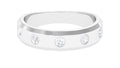 Certified Natural Diamond Mens Wedding Band
