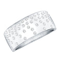 Lab Grown Diamond Wide Wedding Band With Certificate