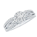 Vintage Looking Moissanite Engagement Ring For Women