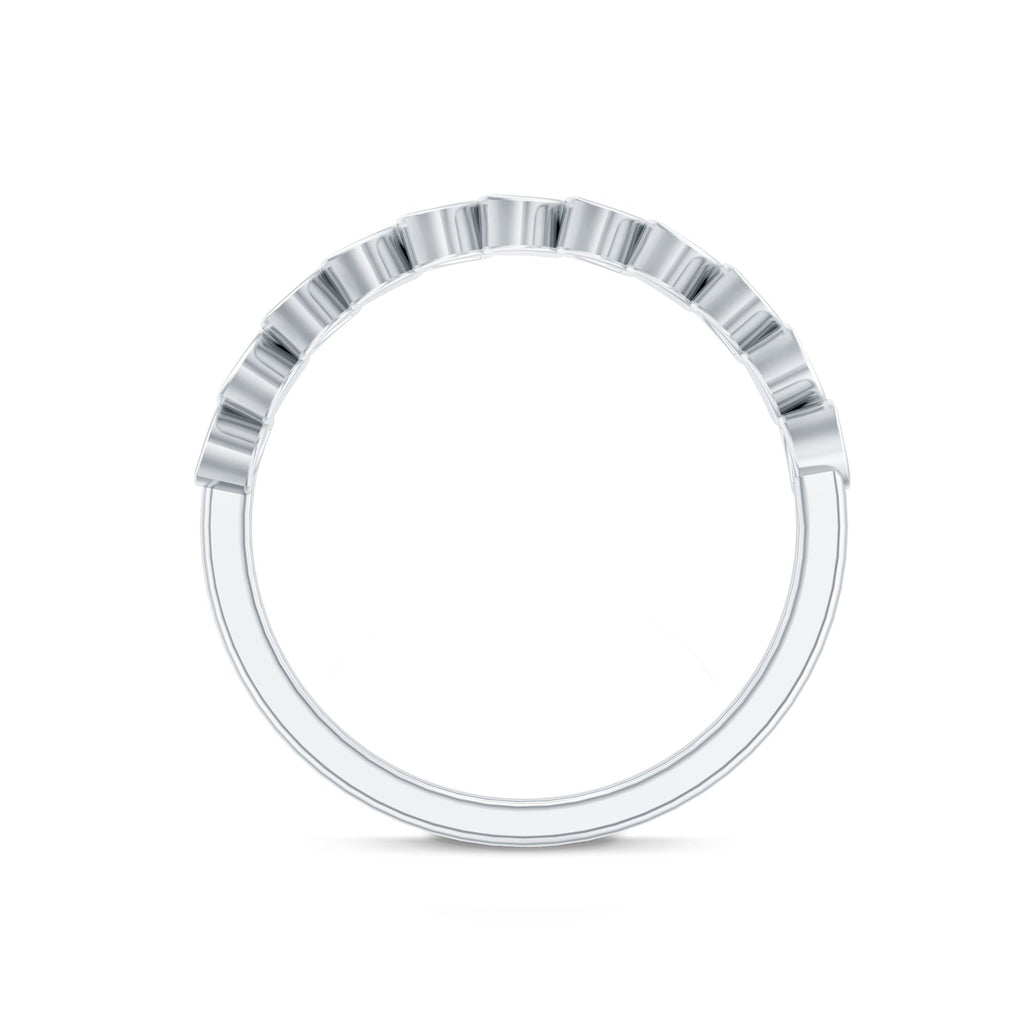 Natural Diamond Marquise Half Eternity Ring for Women