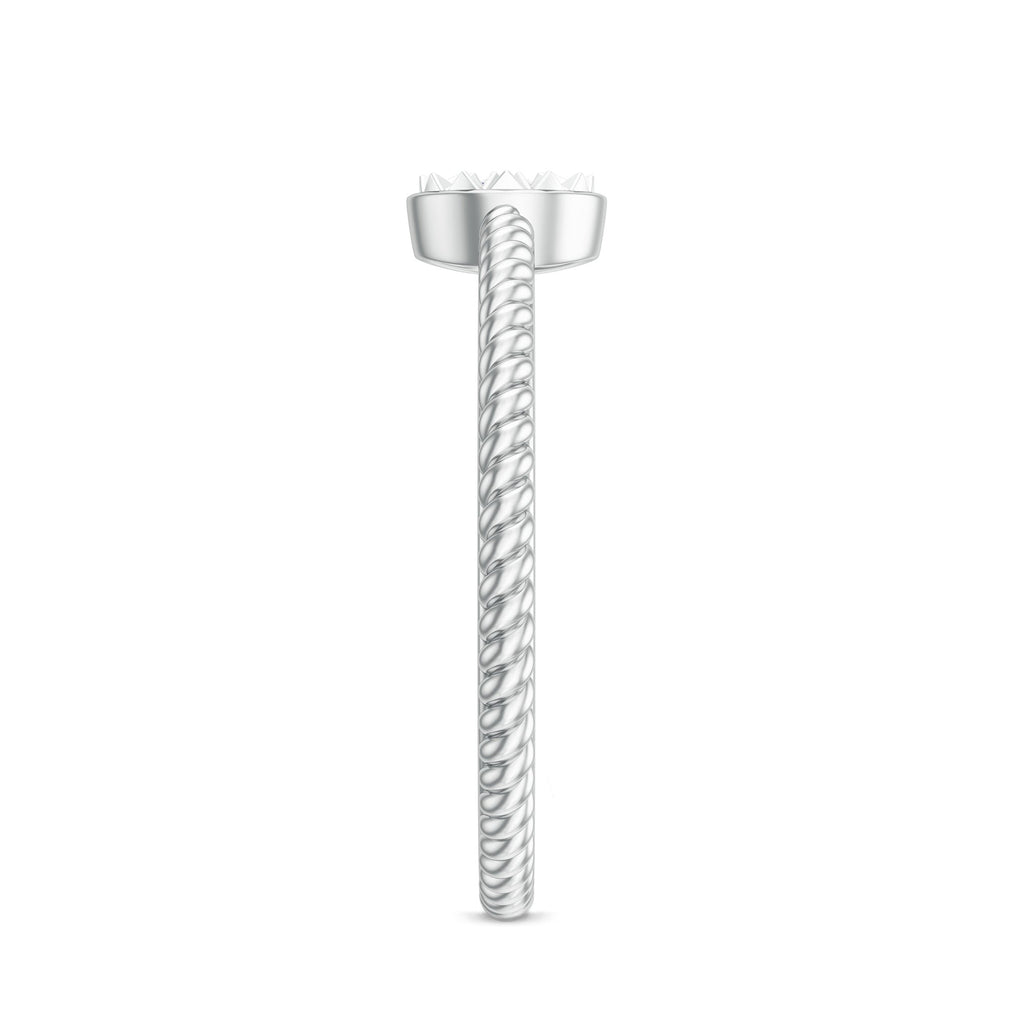 Illusion Set Diamond Promise Ring