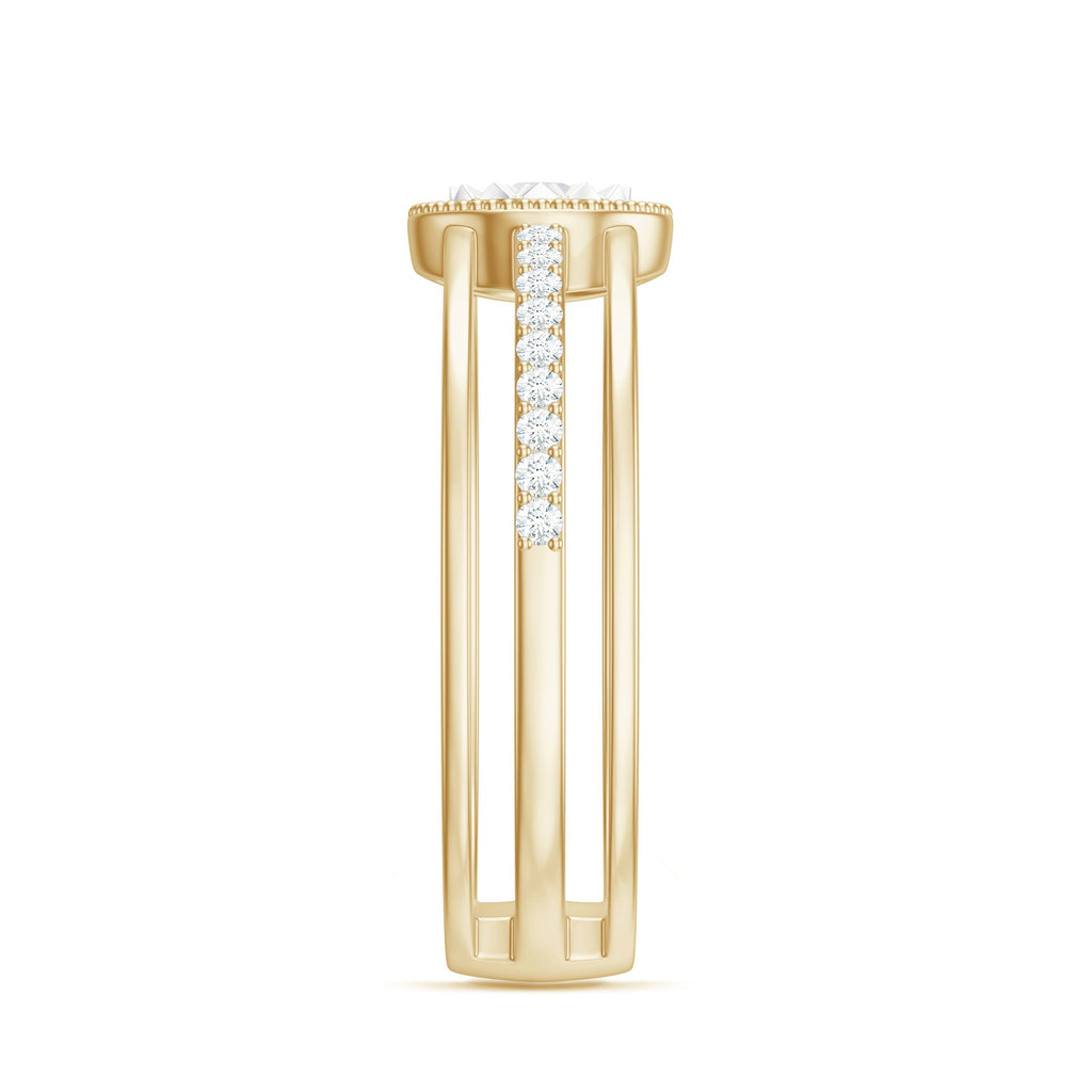 Certified Natural Diamond Engagement Ring for Women