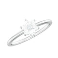 Miracle Plate Diamond Flower Ring with Certificate