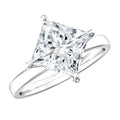 IGI Certified Lab Grown Diamond 3 Carat Princess Cut Engagement Ring